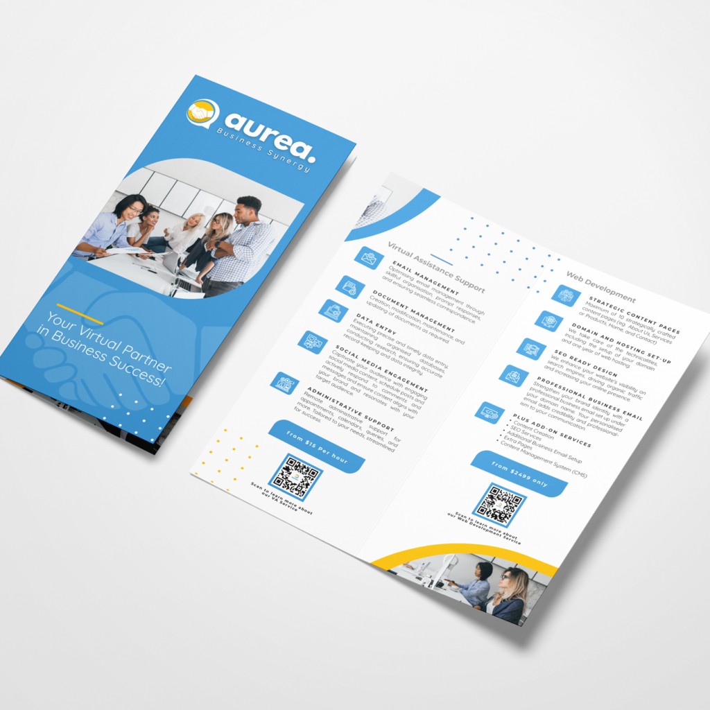 Aurea Brochure Mockup